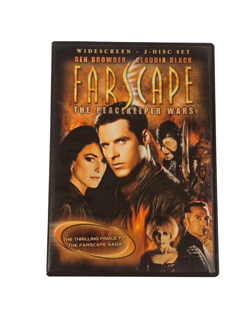 Farscape The Peacekeeper Wars 2 Disc Widescreen DVD Hallmark Entertainment 2004